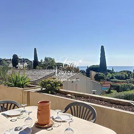 T2, 4 Personnes Terrasse Vue Avec Piscine A Pramousquier - Apartmán Le Lavandou